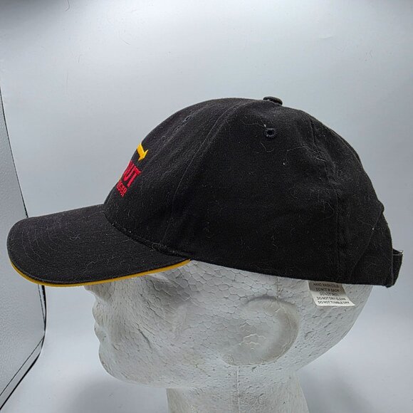 In N Out Burger Black Adjustable Baseball Cap With Logo Embroidery California - Picture 2 of 10